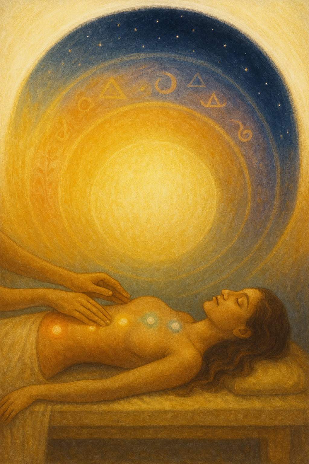 The 4 Stages of Consciousness and the Embodied Awakening through Authentic Tantric Massage by May Gonzalez