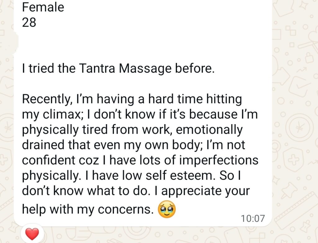 Testimonials from people who would like to experience Authentic Tantra Massage by May Gonzalez