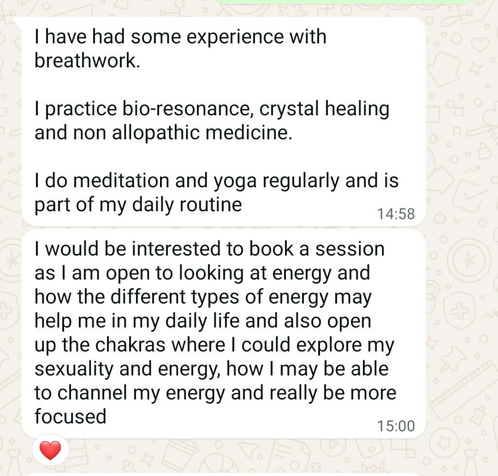 Testimonials from people who would like to experience Authentic Tantra Massage by May Gonzalez